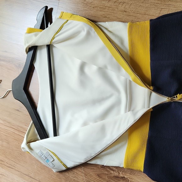 Boden Celia Ottoman sheath colorblock dress size 4P - Picture 10 of 13